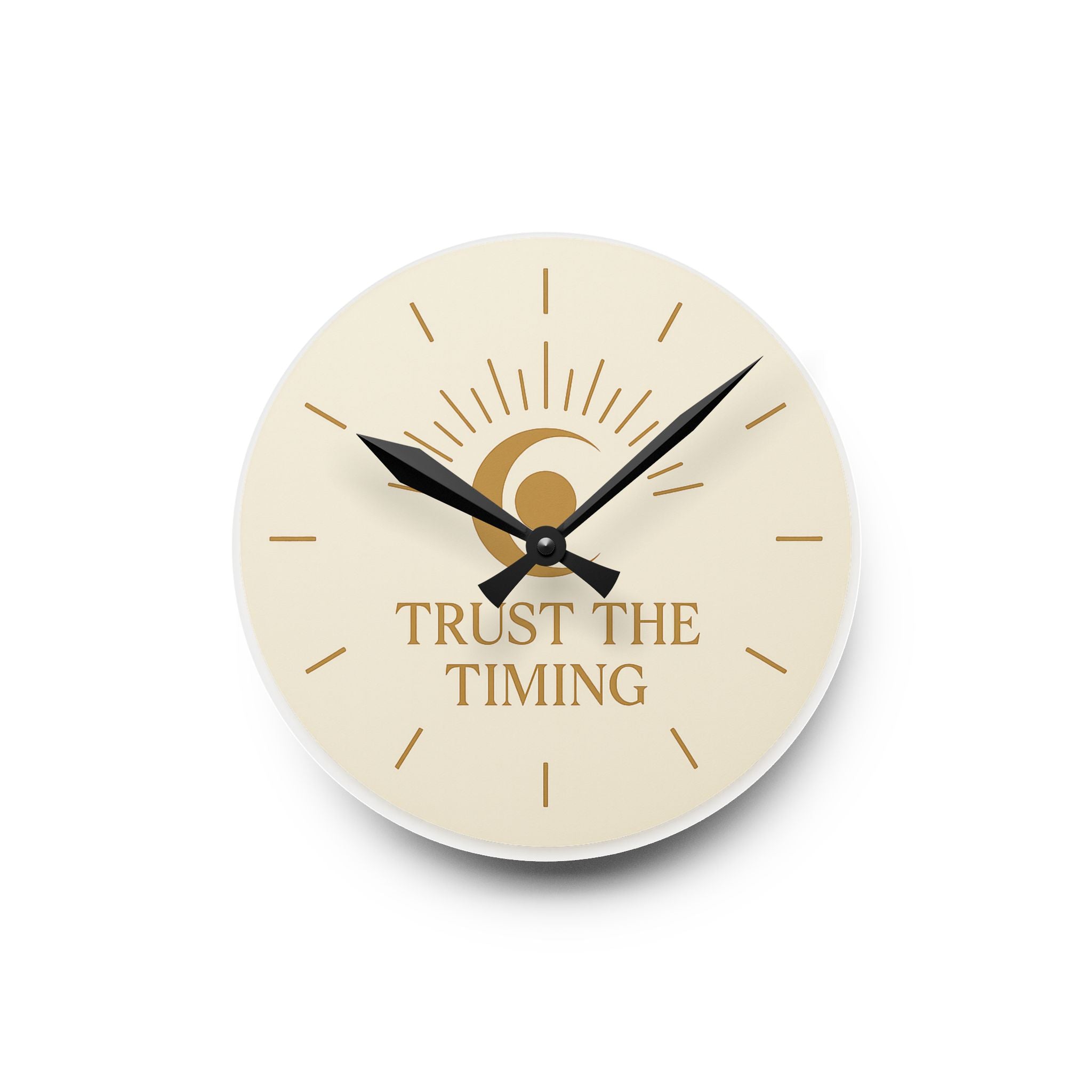 Wanduhr - Trust The Timing